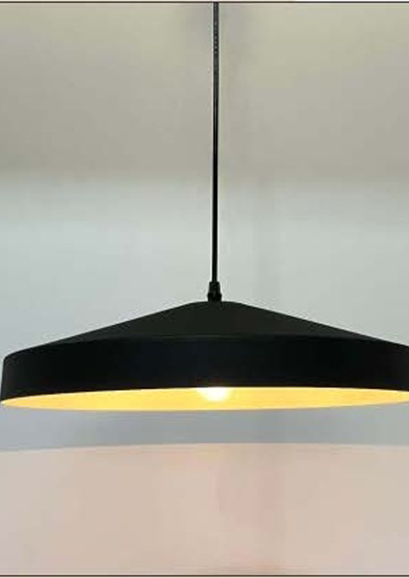 Beyond Lights - Black Pendant Lamp- GL